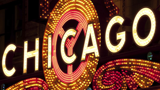 Chicago theater sign