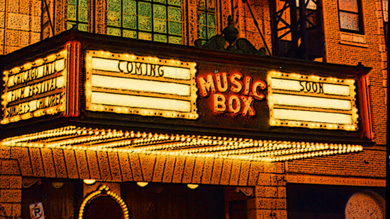 Photo of the Music Box Theatre