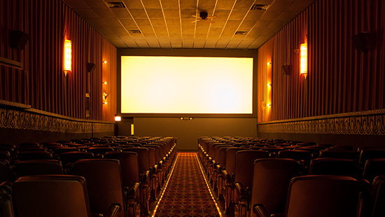 Picture of the interior of Logan theatre
